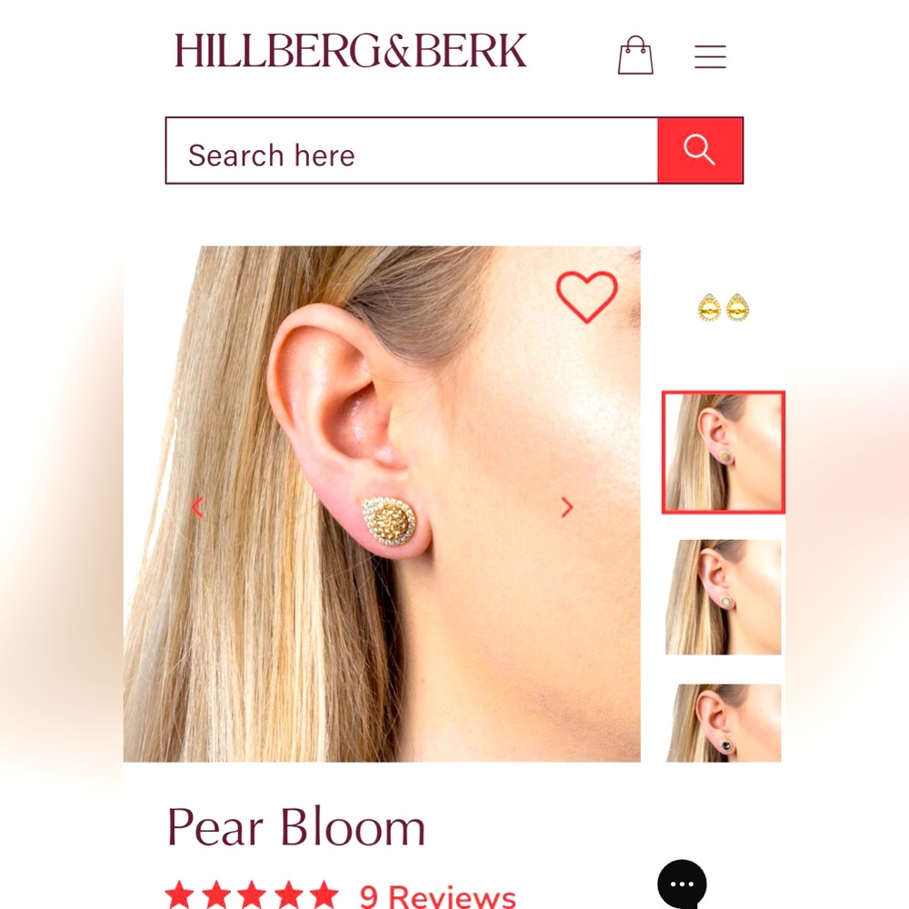 New Bloom earring enhancers still in original packaging